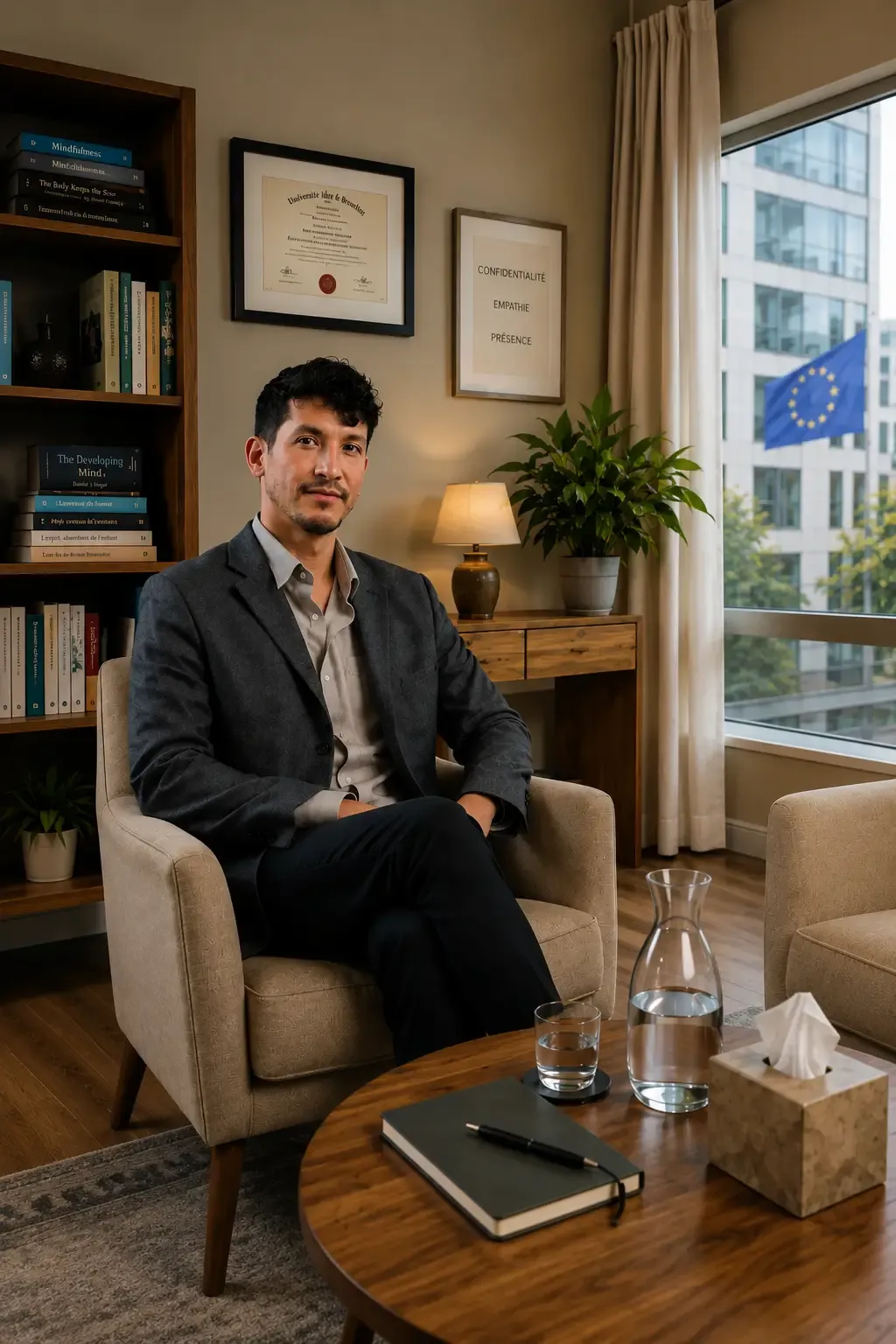 Portrait de Paulo Romero Raglianti, psychologue à Bruxelles
